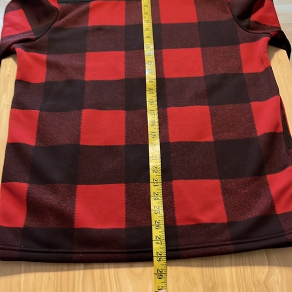 Under Armour ColdGear Men's M Flannel Field Jacket Red Black New NWT $95 - Picture 8 of 8